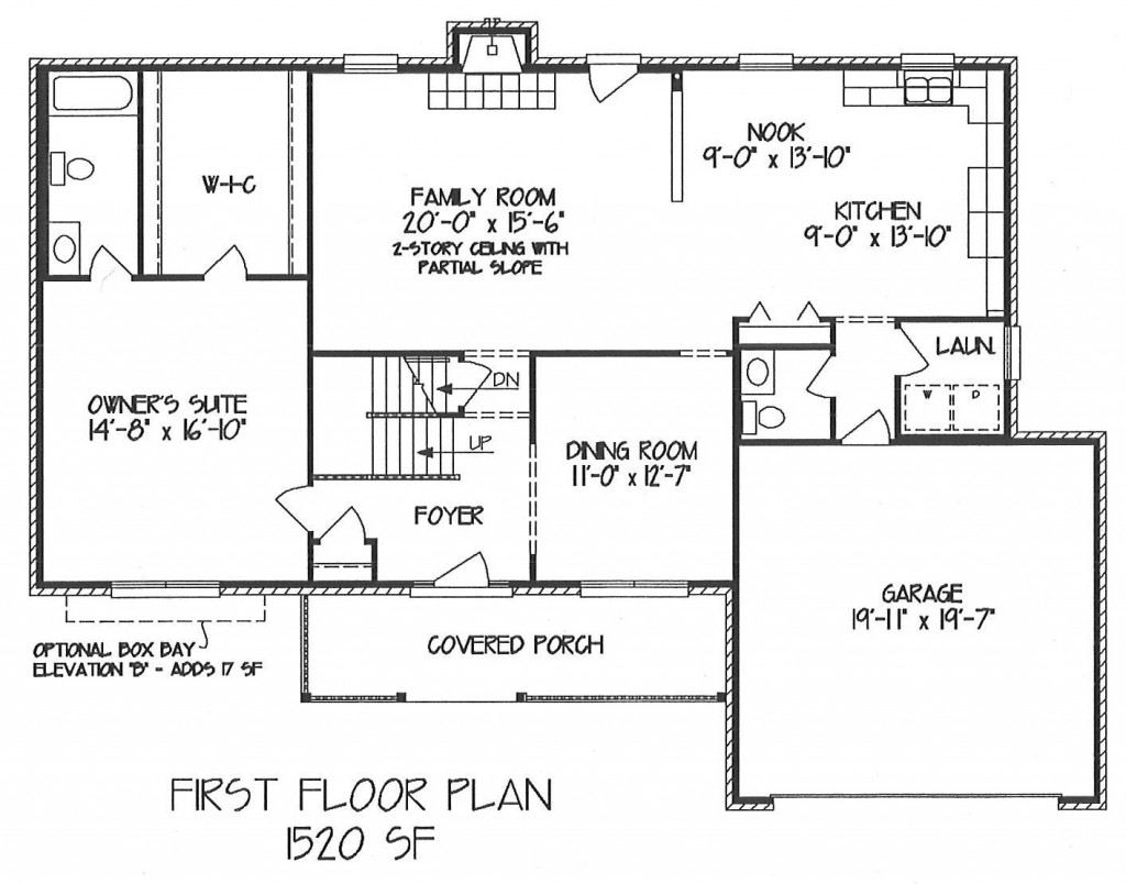 Berkey Custom Homes Home Plans 1st Floor Master